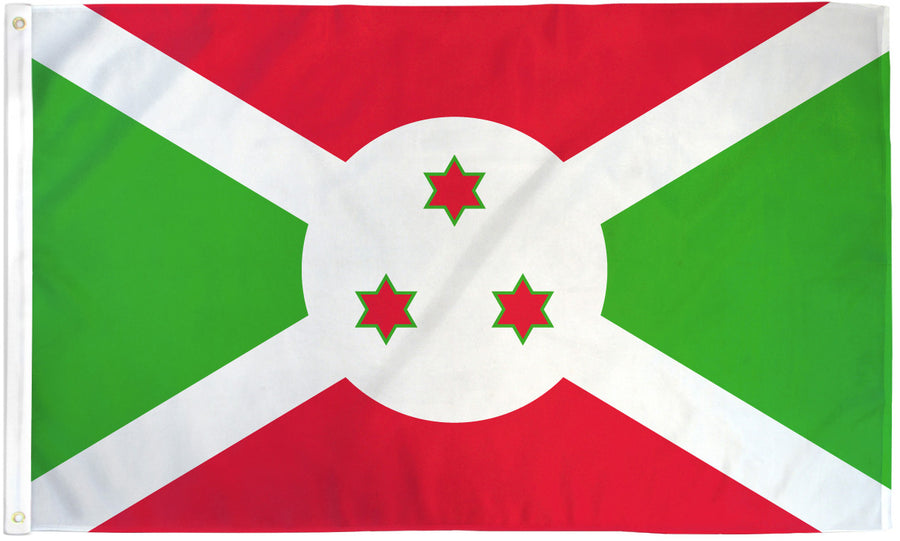 BURUNDI FLAG POLY 3X5'