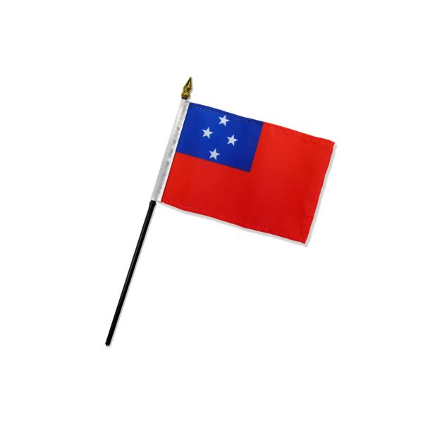 SAMOA STICK FLAG 4X6"