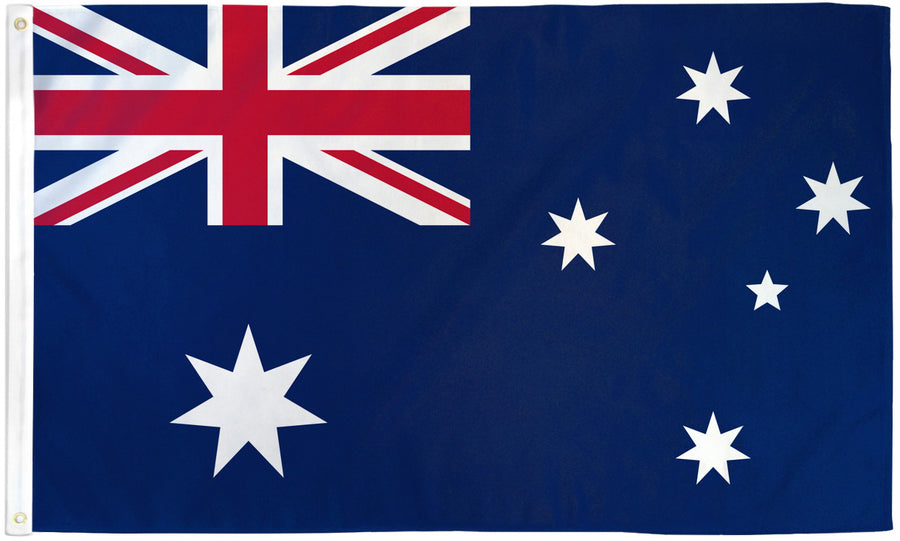 AUSTRALIA FLAG POLY 3X5'