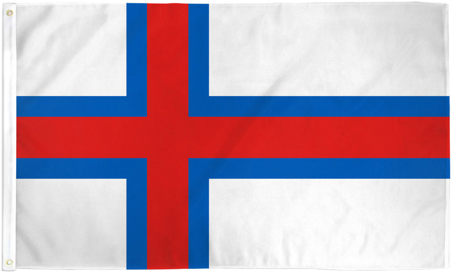 FAROE ISLAND FLAG POLY 3X5'