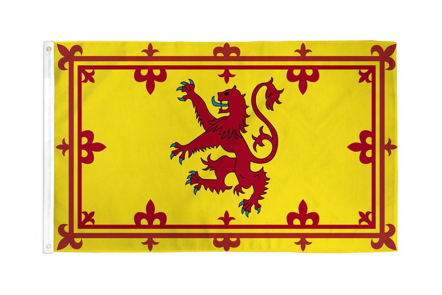 SCOTLAND LION FLAG POLY 3X5'