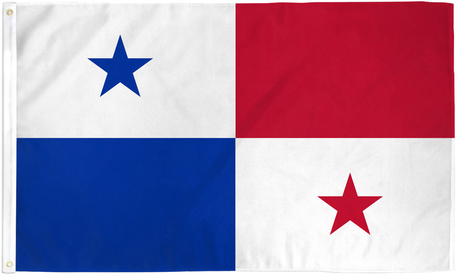 PANAMA FLAG POLY 3X5'
