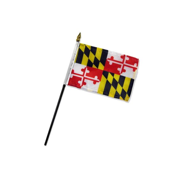 STATE OF MARYLAND TABLE TOP FLAG 4X6"