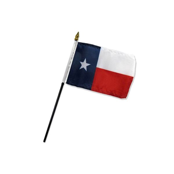 STATE OF TEXAS TABLE TOP FLAG 4X6"