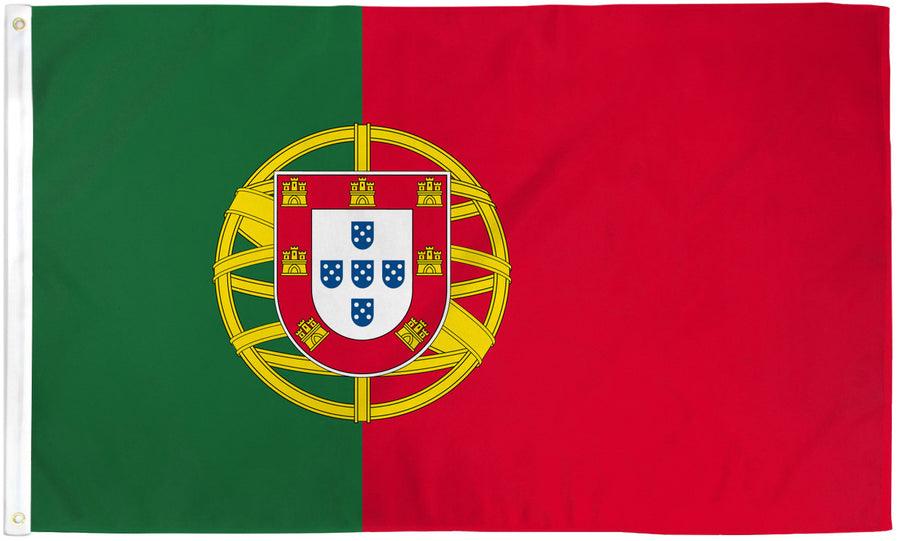 PORTUGAL FLAG POLY 3X5'