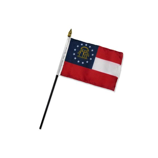 STATE OF GEORGIA TABLE TOP FLAG 4X6"