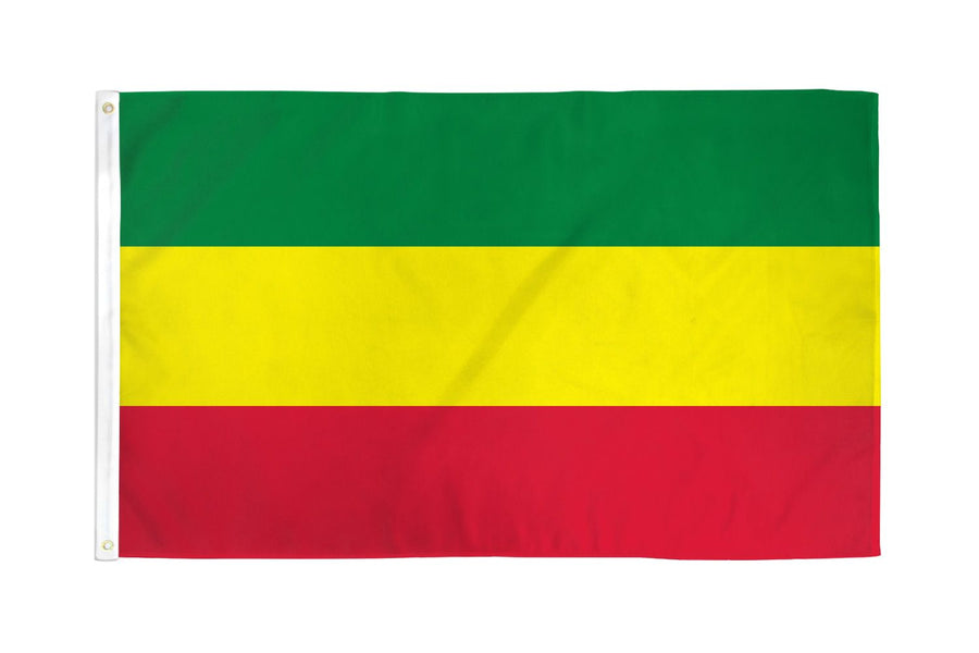 ETHIOPIA FLAG POLY 3X5'