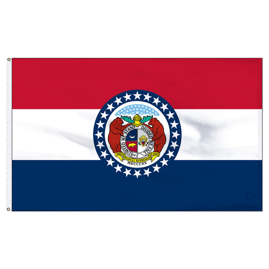 STATE OF MISSOURI POLY FLAG