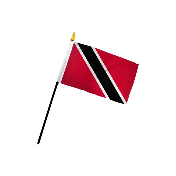 TRINIDAD & TOBAGO FLAG STICK FLAG 4X6"