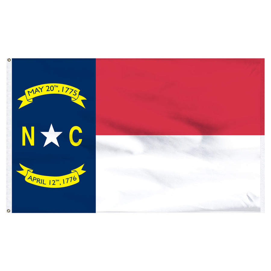 STATE OF NORTH CAROLINA NYLON FLAG