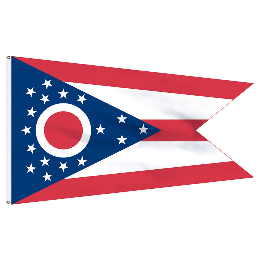 STATE OF OHIO NYLON FLAG