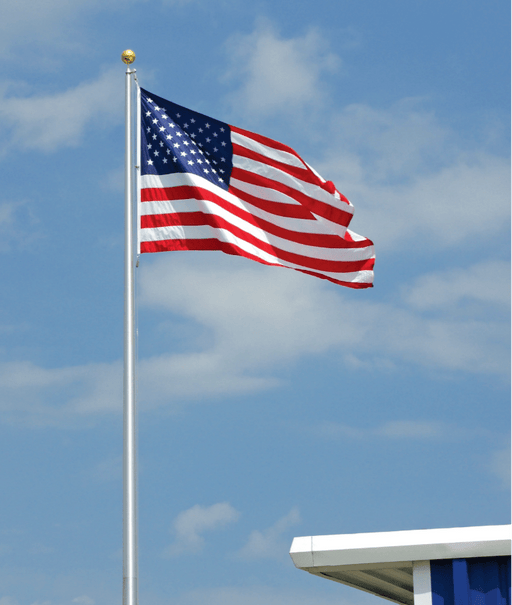 Patriotic Series Residential Aluminum Flagpole - Flags Unlimited