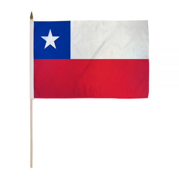 CHILE STICK FLAG 12X18"