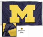 University of Michigan (U of M) Maize on Blue - Flags Unlimited