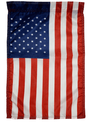 U.S. Embroidered Nylon Pole Sleeve Flag - Flags Unlimited