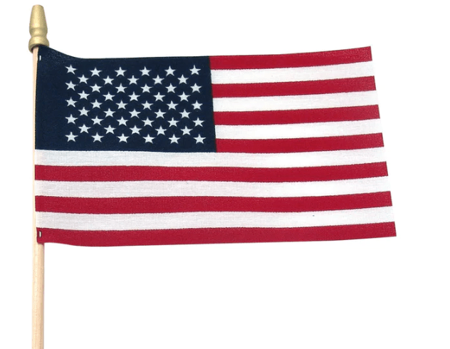 U.S. Table Top Flag 4X6" (Sold in Dozen) - Flags Unlimited